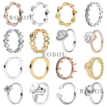 

JZ0009 Original High-quality Boutique 925 Sterling Silver Ring, Luxurious and Fashionable, Exquisite and Elegant, Free Shipping