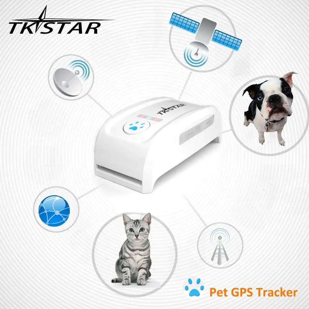 

TK600 GPS Tracker Locator Personal GSM GPRS Tracking With Pets Collar for Pet