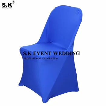 

Nice Looking Lycra Stretch Spandex Folding Chair Cover For Banquet Wedding Decoration