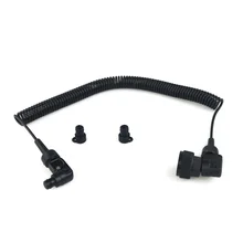 Оптоволоконный кабель для подводного стробоскопа INON Sea& Sea 1 м женский и мужской интерфейс система освещения для дайвинга аксессуар 1 шт