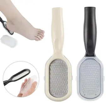 

Efficient Foot Rasp File Scraper Feet Callus Remover Grinder Polishing Brush Heel Grater Elliptical Stainless Copper Foot Care