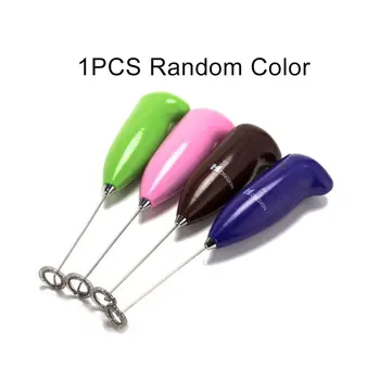 

Mini electric whisk ABS Food grade 304 stainless steel Handheld Whipping milk No splash Mini coffee milk tea blender