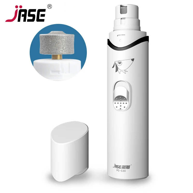 

JASE 530 Electric Pet Nail Grinder Professional Dog Grooming Tools Auto Electric Dog Nail File Fast Shipping