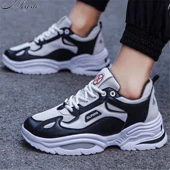 

2020 Men Sneaker Casual Shoes Men Luxury Brand Shoes Man High Quality Lace-up PU leather Sneakers Male Footwear Chaussure Homme
