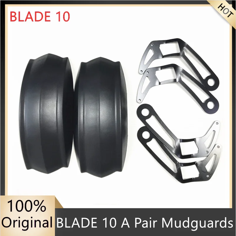 Пара брызговиков (пластиковые и металлические монтажные детали) для BLADE 10 Zero 10X