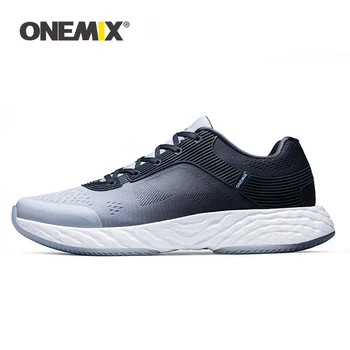 

ONEMIX Casual Sneakers Running Shoes For Men Breathable Mesh Marathon Sport Shoes Walking Sneakers Outdoor Treckking Footwear