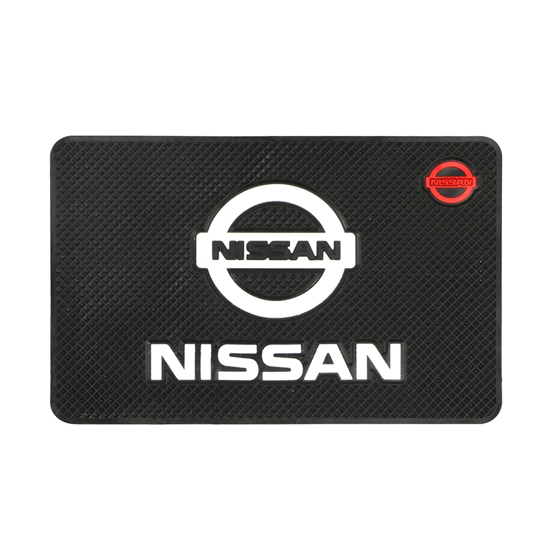 

Car Logo Anti Slip Mat Phone Holder Non-Slip Mat non slip Pad For Nissans Nismo X-trail Almera Qashqai Tiida Teana Car Styling