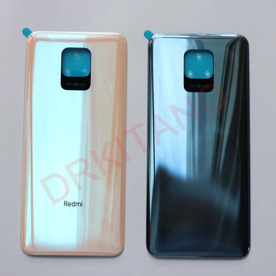 Для Xiaomi Redmi NOTE 9S сзади батарея стекло крышка задняя корпуса Корпус с объективом