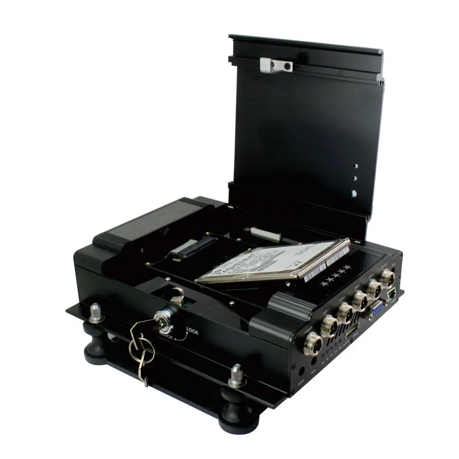  X9s básica 4CH AHD HDD Mobile DVR con software libre CMS apoyo 4ch max 4TB HDD apoyo opcional GPS W