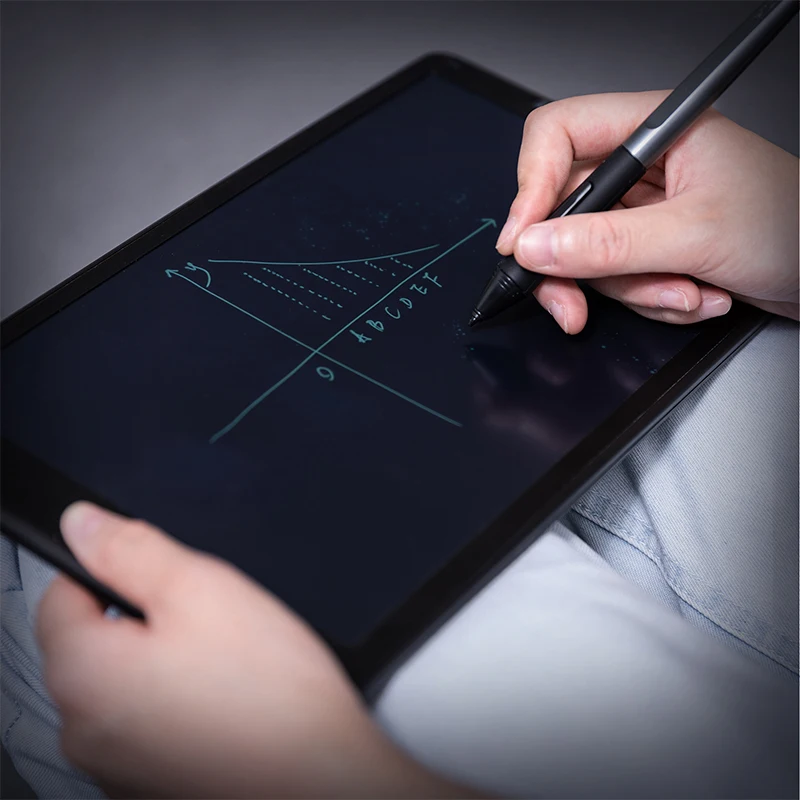 Huion черный H320M графический планшет для рисования и ЖК-цифровая доска для письма планшет с аккумулятором Стилус для Android/PC