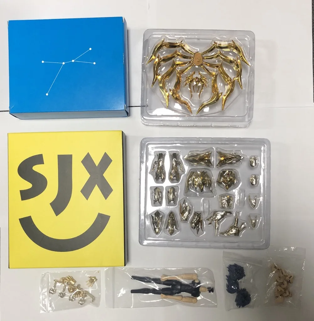 GT GreatToys святая Сейя Ткань Миф EX Gold SOG душа Божия Ткань Рак Смерти маска модели металлическая ткань SG005