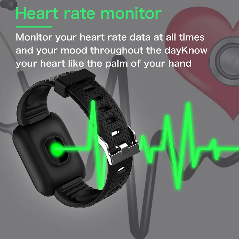 Умный Браслет измерения артериального давления для мужчин t водонепроницаемый фитнес-трекер часы монитор сердечного ритма шагомер смарт-браслет для женщин и мужчин