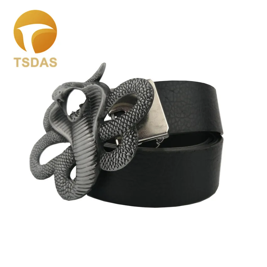 Ковбойская пряжка для ремня, металлическая и серебряная змеиная дизайнерская пряжка для ремня, мужские пряжки для пояса высокого качества - Цвет: 5