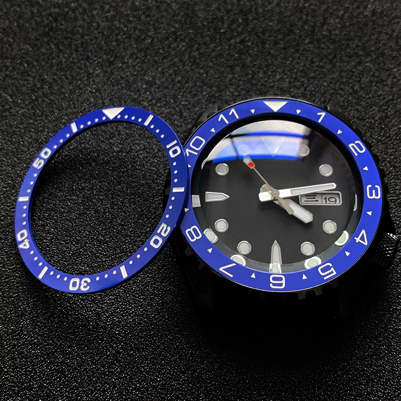 Green Black Blue Flat Ceramic Bezel Insert38* For Seiko Skx007 Skx009  Skx011 Mod Watch Parts - Repair Tools & Kits - AliExpress