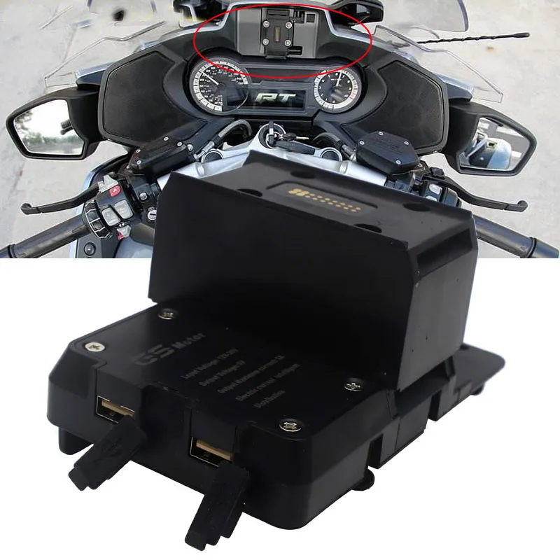 Новый держатель навигационного телефона с зажимом для круиза GPS навигации BMW R1200TR