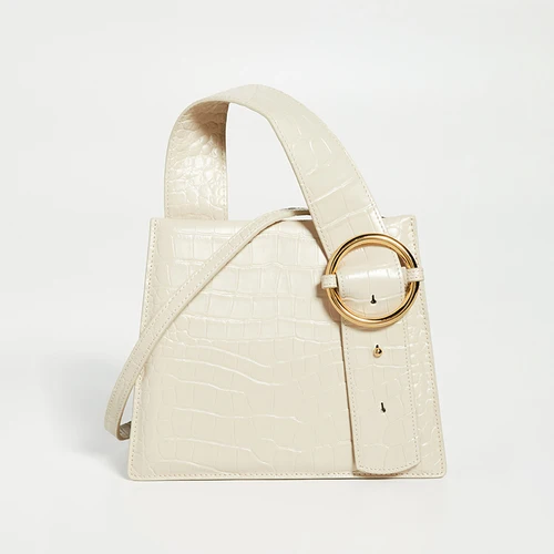 beige Модные женские сумки аллигатора шикарные дизайнерские сумки на плечо роскошная женская сумка через плечо из искусственной кожи Маленькая квадратная сумочка - Цвет: beige