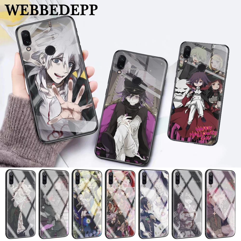 Danganronpa V3 Killing Harmony Glass Case forXiaomi 8 Lite 9 A1 A2 5X 6X F1 Redmi 4X 6A Note 5 6 7 Pro | Мобильные телефоны и