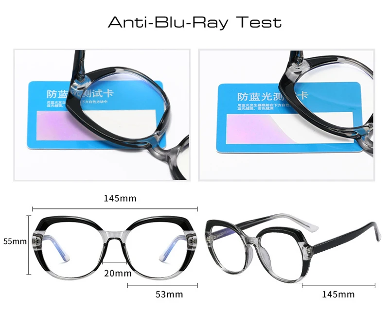 clear blue light glasses SHAUNA Retro Spring Hinge Women TR90 Colorful Glasses Frame Clear Anti Blue Light Eyewear Men Round Optical Eyeglasses Frame blue blockers