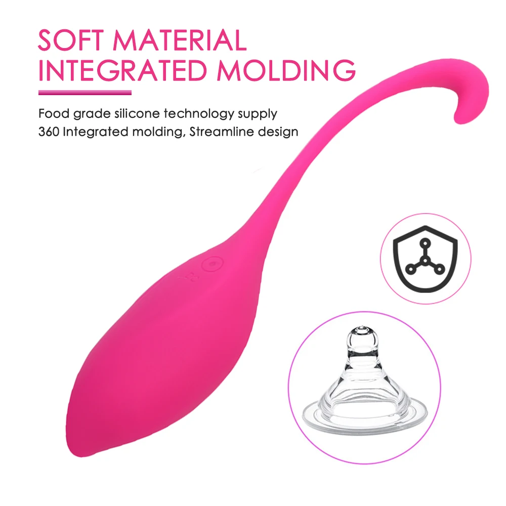 Clitoris Stimulate Vibrator For Adult Wireless Remote Silicone Bullet Eggs Vibrator Rechargable Vaginal Balls Sex Toys for Woman (7)