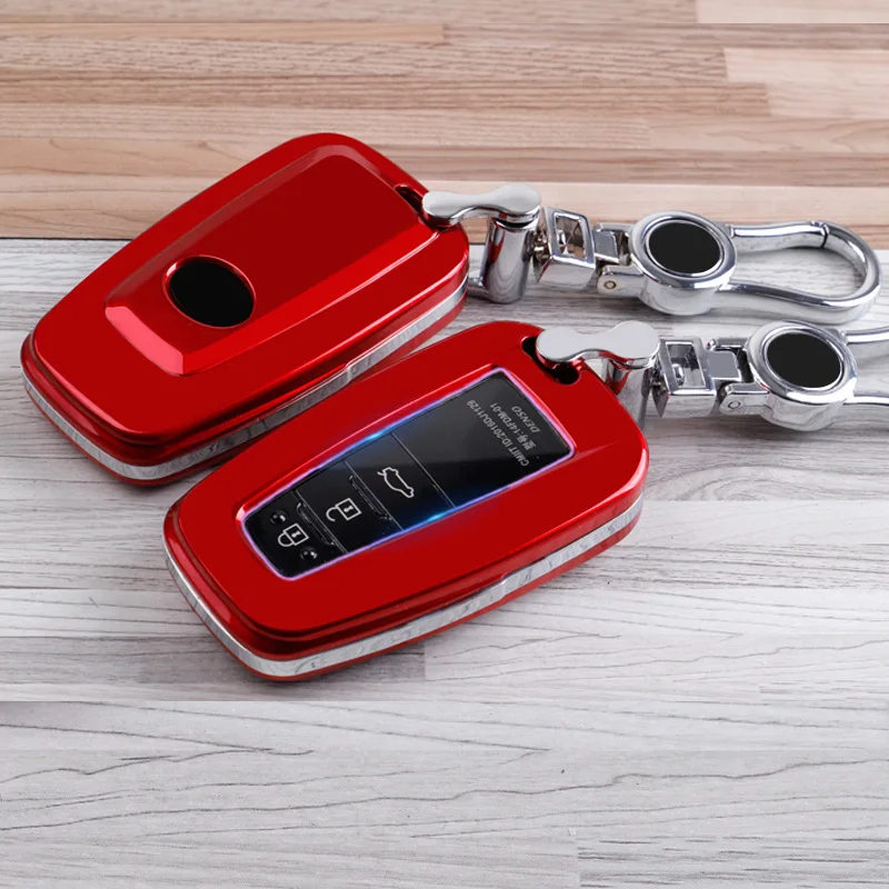 Чехол для автомобильного ключа из АБС пластика Карманный держатель Toyota Camry Corolla C