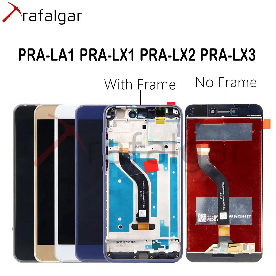 Дисплей Trafalgar для Huawei P9 Lite 2017 ЖК-дисплей PRA LA1 LX1 LX3 сенсорный экран дисплей с рамкой