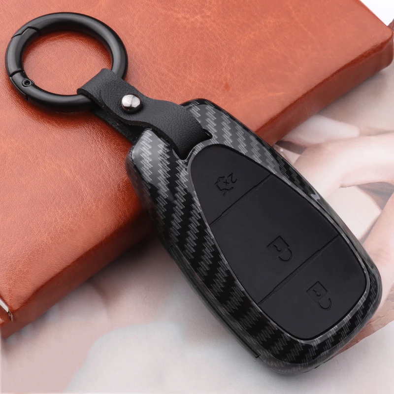 Silicone ABS Carbon Fiber Car Smart Key