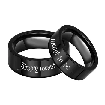 

Ring Jewelry Accessories Tail Ring TurnablePersonality Domineering Ring Men's Titanium Steel Index FMen's Tide Men's Single