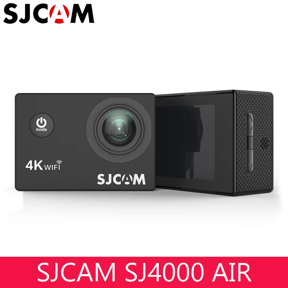 Оригинальный SJCAM SJ4000 AIR 4K 30fps wifi Экшн камера Full HD 2 0 &quotэкран SJ 4000 Мини Шлем