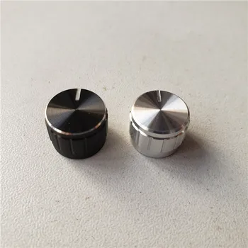 

15pcs aluminum plastic cap knob potentiometer knob cap tangential 13*9.5*6mm potentiometer D shaft switch amplifier