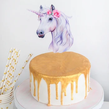 

Unicorn cake topper