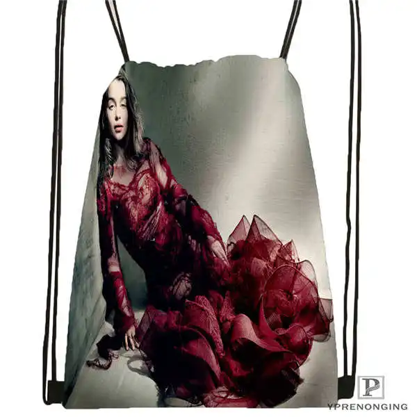 Drawstring Backpack Пользовательская Игра престолов@ 01-походная сумка на шнурке милый рюкзак для детей(черная спинка) 31x40 см#180611-01-29 - Цвет: Drawstring Backpack