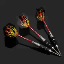 3pcs/set 22g Professional Tungsten Steel Needle Darts Darts Shafts With Sports Dart Tip Flights D3u4