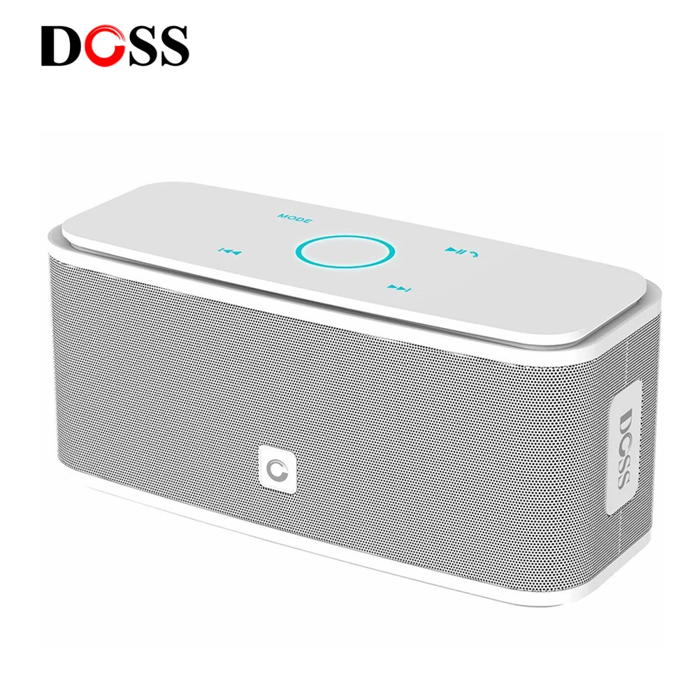 DOSS Portable Wireless Bluetooth Speaker SoundBox Touch Control Stereo Sound Box Bass Subwoofer Loudspeaker AUX for Computer