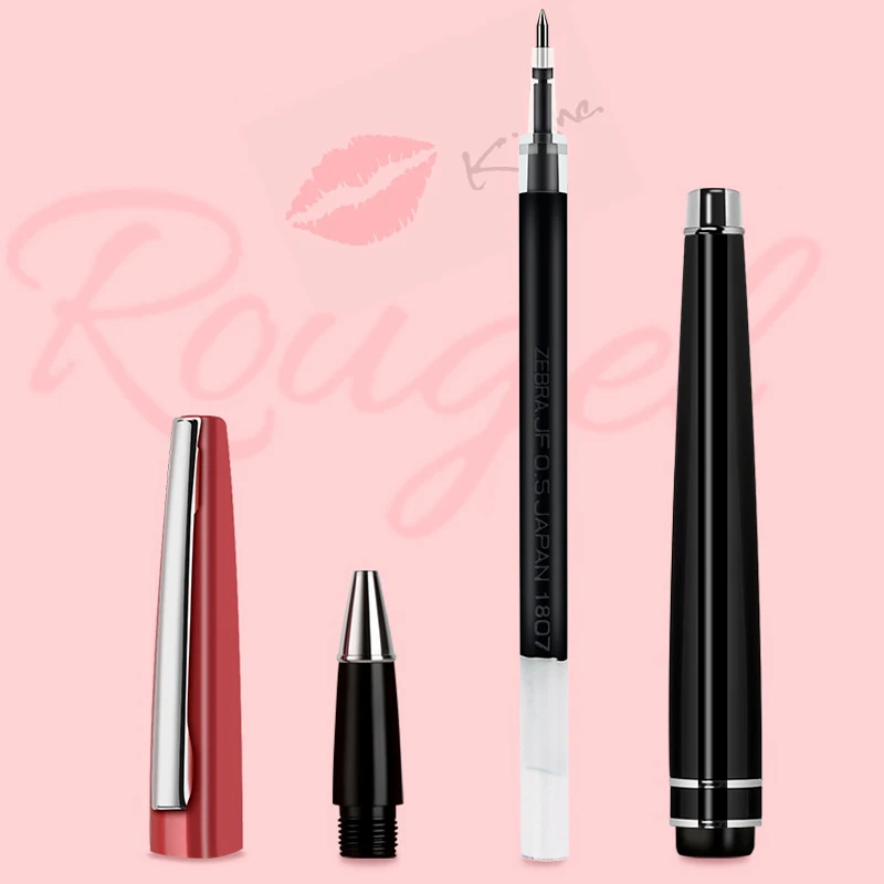 Japan ZEBRA Vintage Gel Pen JJ93 1pcs Rougel Limited Metal Pen