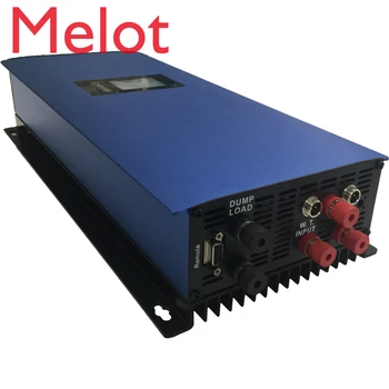 

2000W Grid Tie Inverter for 3phase AC Wind Turbines MPPT Pure Sine Wave with Dump Load resistor,45-90V limit/wifi optional