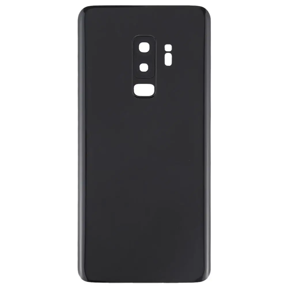 IPartsBuy Задняя крышка батареи с объективом камеры для Galaxy S9 - Цвет: Черный