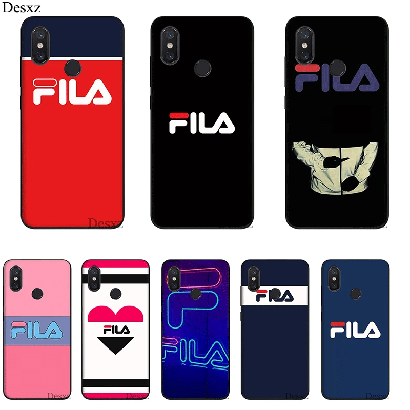 Silicone Case Mobile Phone For Xiaomi Mi 6 8 Lite A1 A2 A3 5X 6X Lite Pro  CC9 CC9E 9T F1 9 SE MAX 3 Cover FILA TPU Shell - aliexpress.com - imall.com