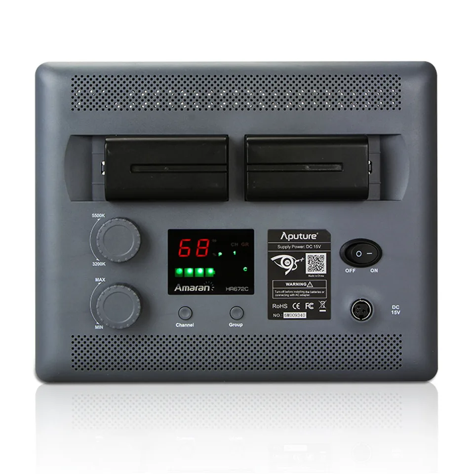 その他 Aputure HR672C Amaran Light Aputure amaran hr672c led luz de vídeo cri95 + 672 led