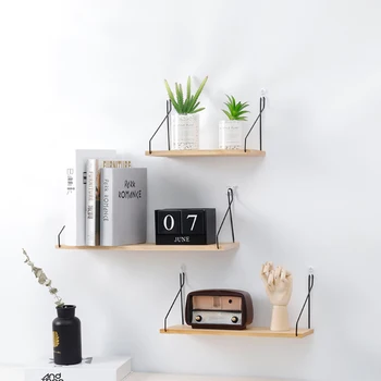 

Nordic Style Wall Shelf Wall Decor Shelf Kids Room Decoration Organizer Storage Holders