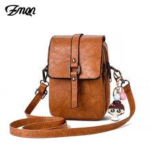 ZMQN, женские сумки-мессенджеры, маленькие кожаные женские сумки через плечо для девушек, мини-сумочка и карман для телефона, сумка через плечо с цепочкой C220