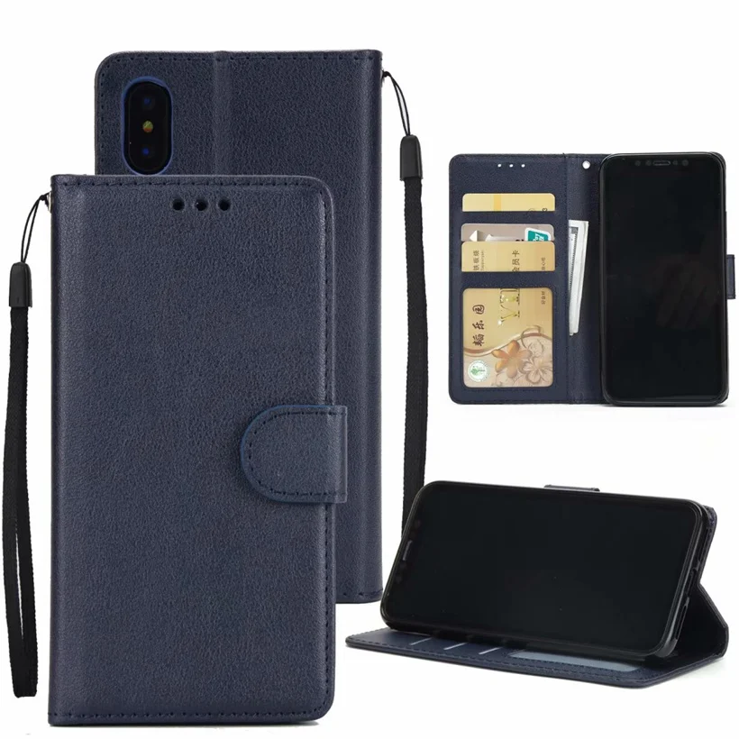 Leather Wallet Case Leather Case Phone Case Leather Phone Case Leather Case For Samsung Galaxy S20 Ultra Plus S10 Lite A01 A21 A41 A51 A71 A81 A91 A70E A70S A50S A40S A20 A10 A30 S Coque
