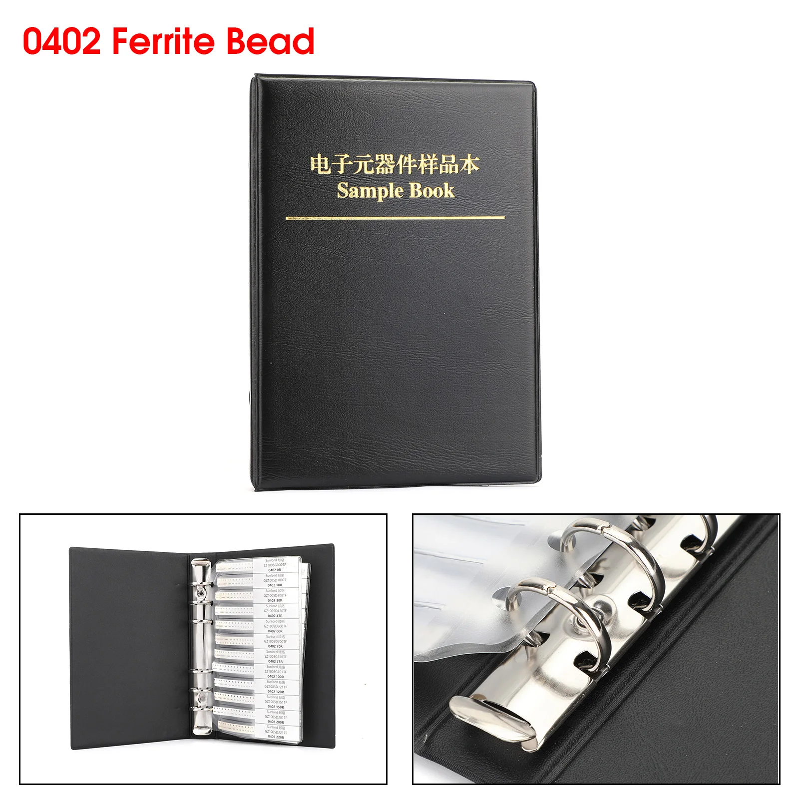 Areyourshop 0402 SMD/SMT ферритовые бусины Ассорти образцы книг Componenta Магнитные 20 значений