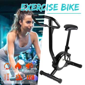 

LED Display Bicycle Fitness Exercise Bike Cardio Tools Home Indoor Cycling Trainer Stationary Body Building Fitness Equipment