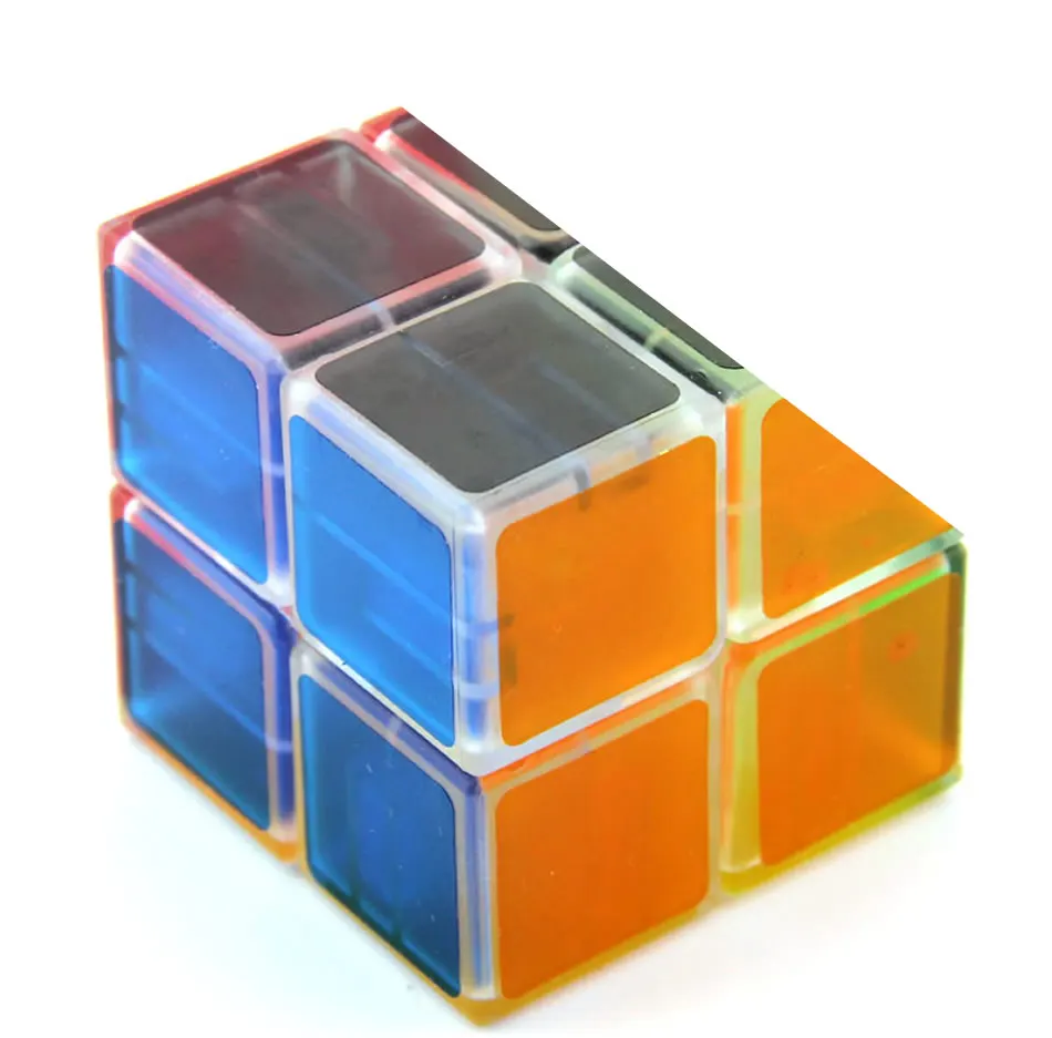 Высокое качество, LanLan, 2x2x2, волшебный куб, 2x2, прозрачная скоростная головоломка, рождественский подарок, идеи, детские игрушки для детей
