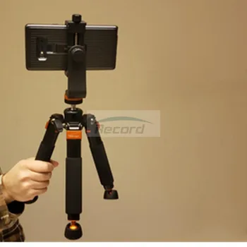 

Riqiorod Universal 3 Legs Monopod Base Desktop Mini Tripod Load 3KG Stand Support for Live broadcast MonocularTelescope