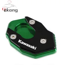 Para KAWASAKI ZX10R Z1000/SX ER6N/F NINJA650R soporte para motocicleta pie soporte de extensión placa de soporte modificado pie 2019