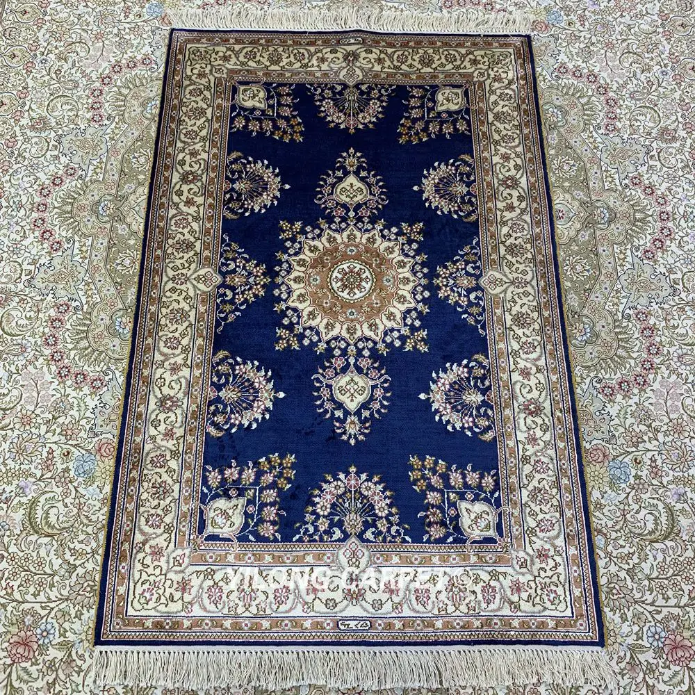 Yilong 2,5 'x4' персидский шелковый Vantage ковер изысканная, Восточная шелковый ковер(HF153B