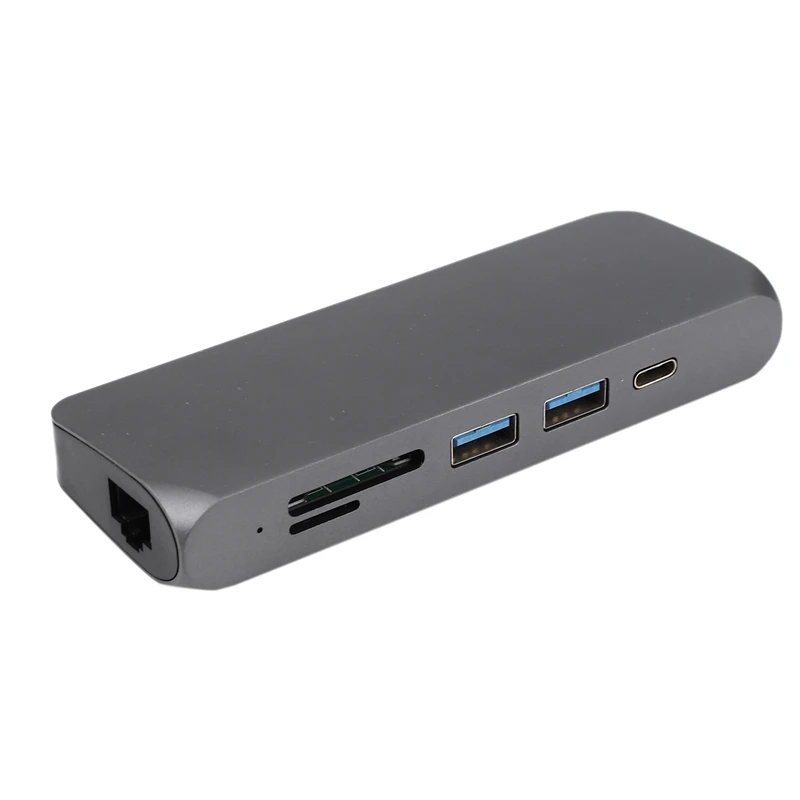 Тип-c до 4K HD Hdmi считывающая карта PD зарядка шесть в одном конвертер Usb-C Многофункциональный узловой центр приемной линии