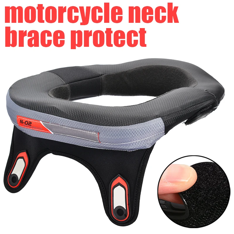 

For Motocross Outdoor Racing 1PC Motorcycle Neck Brace Protector Neck Protective Protection Gear Relieve Neck Fatigue
