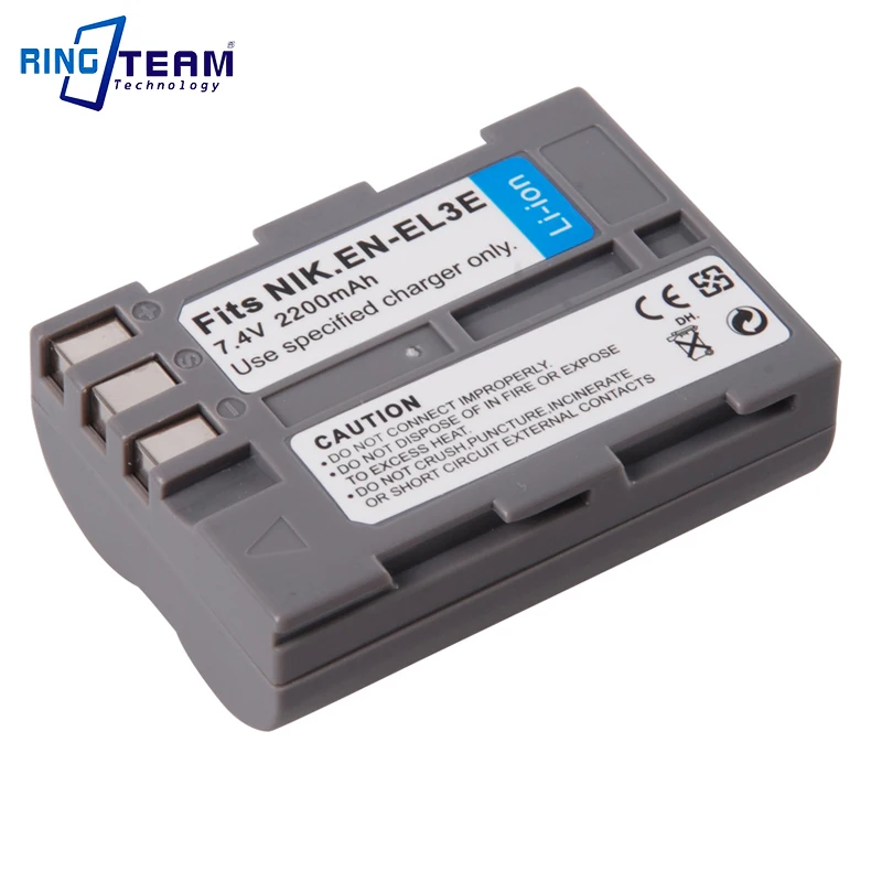 Caricabatterie Nikon EN-EL3e|Caricabatteria per Batteria Nikon EN-EL3e
